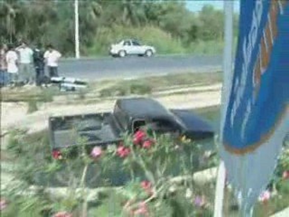 Car in Canal