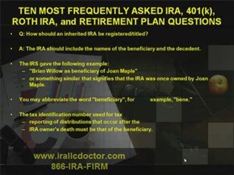 Solo 401k|IRA|Roth IRA Question you will NEVER be Asked!!