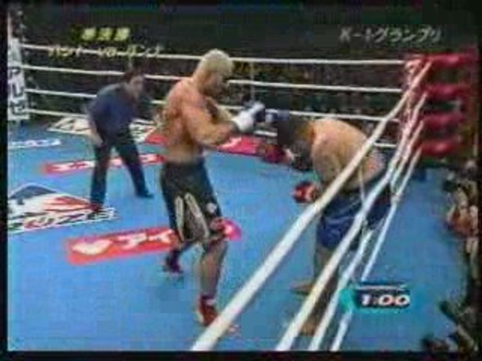 K1 - Jerome Lebanner Vs Mark Hunt semifinal 2002
