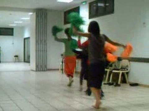 Répétition de la choré des rangs du mardi 17 mars 2009