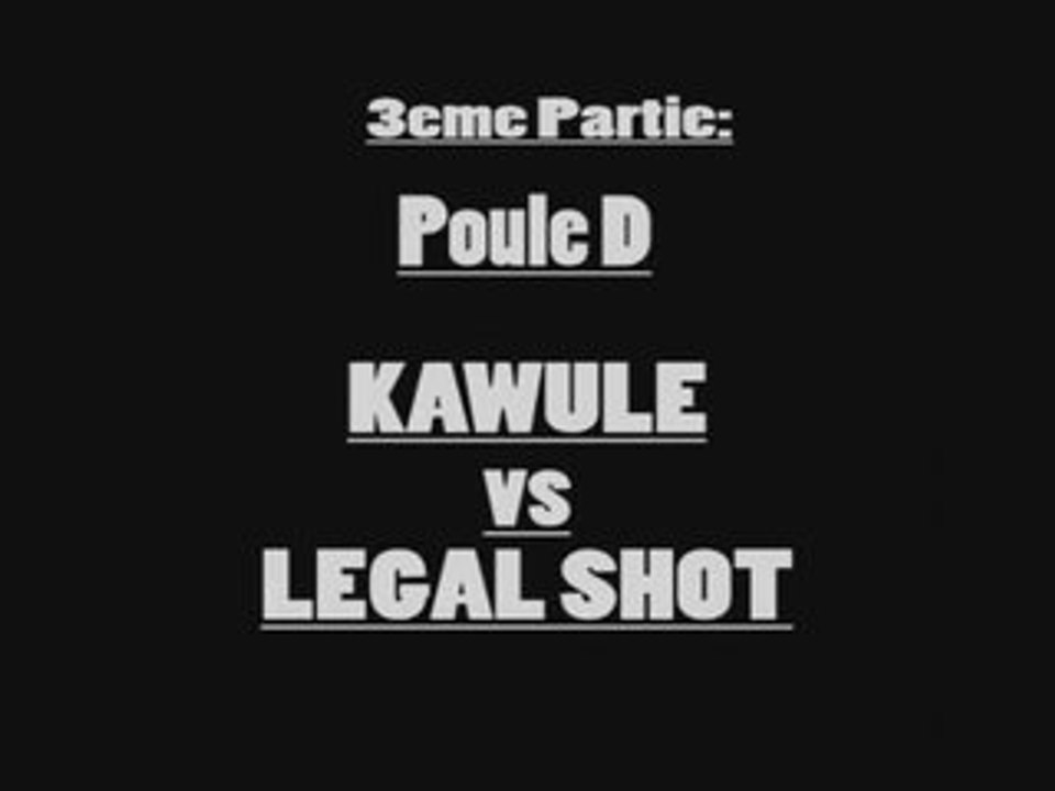 Urban trophee Poule D part1