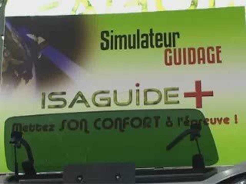 SIMA : démonstration barre de guidage isagps+