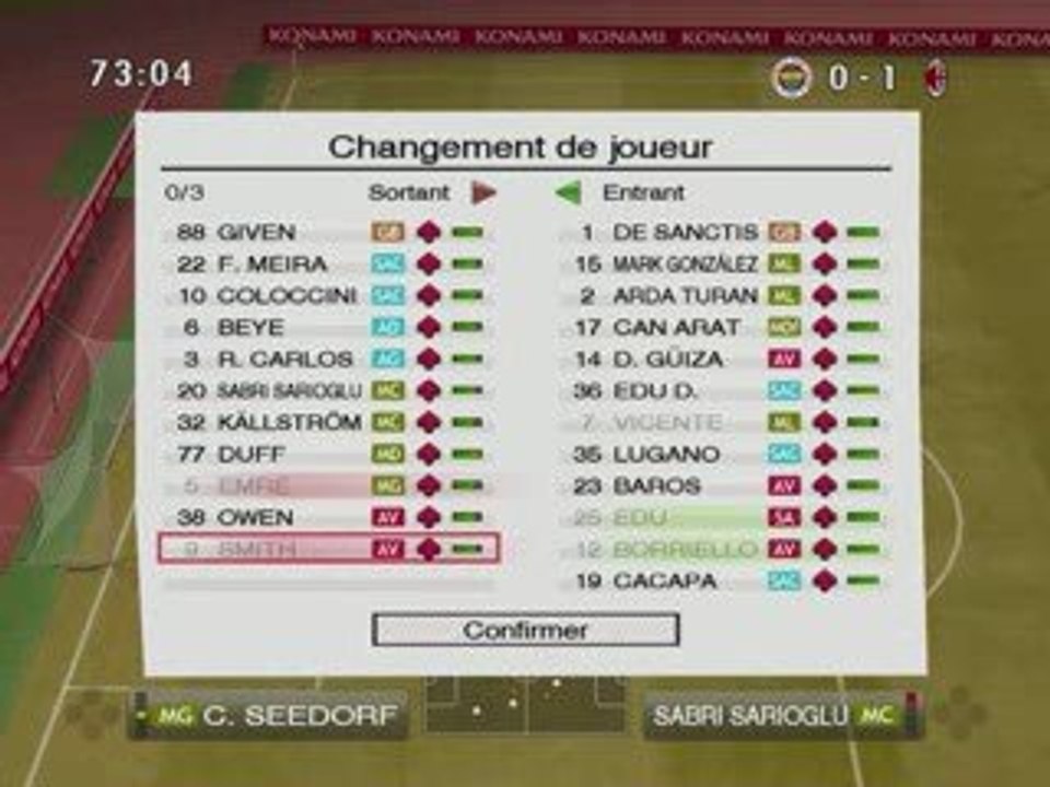 Fenerbahçe - Milan AC [Ligue A] [I journée] part2