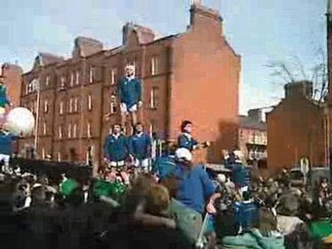 ST PATRICKS PRIDE BAND & FOOTBALL