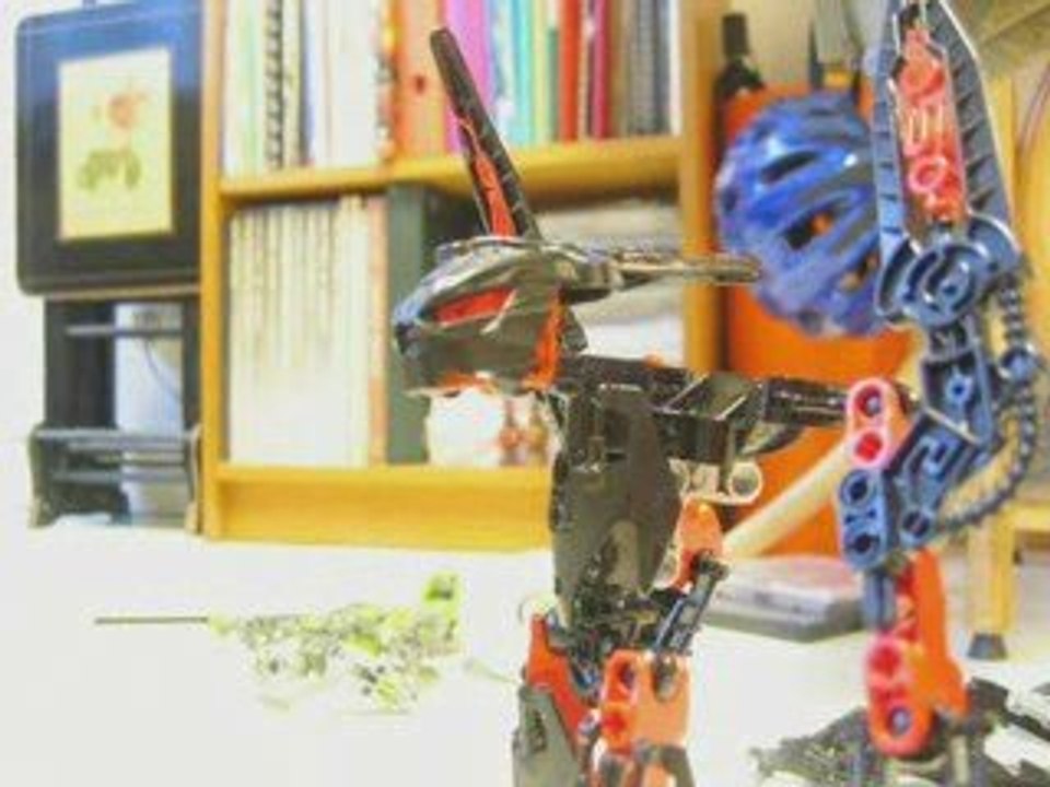 chroniques d'un temps 1(stop motion bionicle)