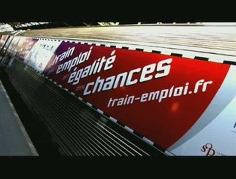 Le Train pour l'emploi 2009 - Etape 1 Paris Gare de Lyon