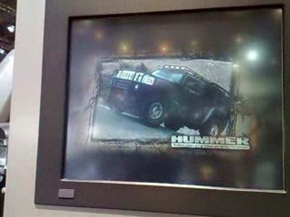 stand hummer salon auto geneve palexpo 2009