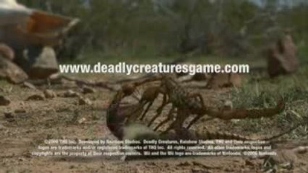 Deadly Creatures Wii Lizard Trailer
