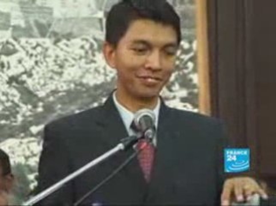 ANDRY RAJOELINA PRESIDENT DE MADAGASCAR