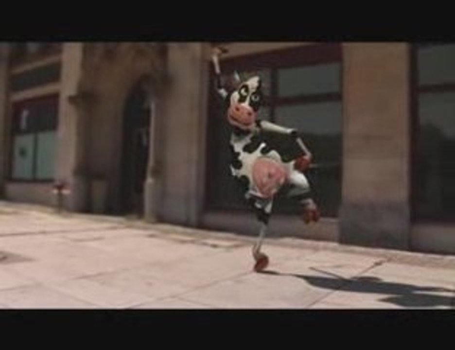 Crazy vache
