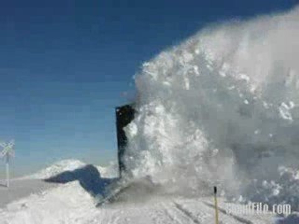 le train casse glace !!!