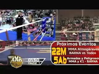Thai femenino - Jessica Sánchez vs Anna Stallman