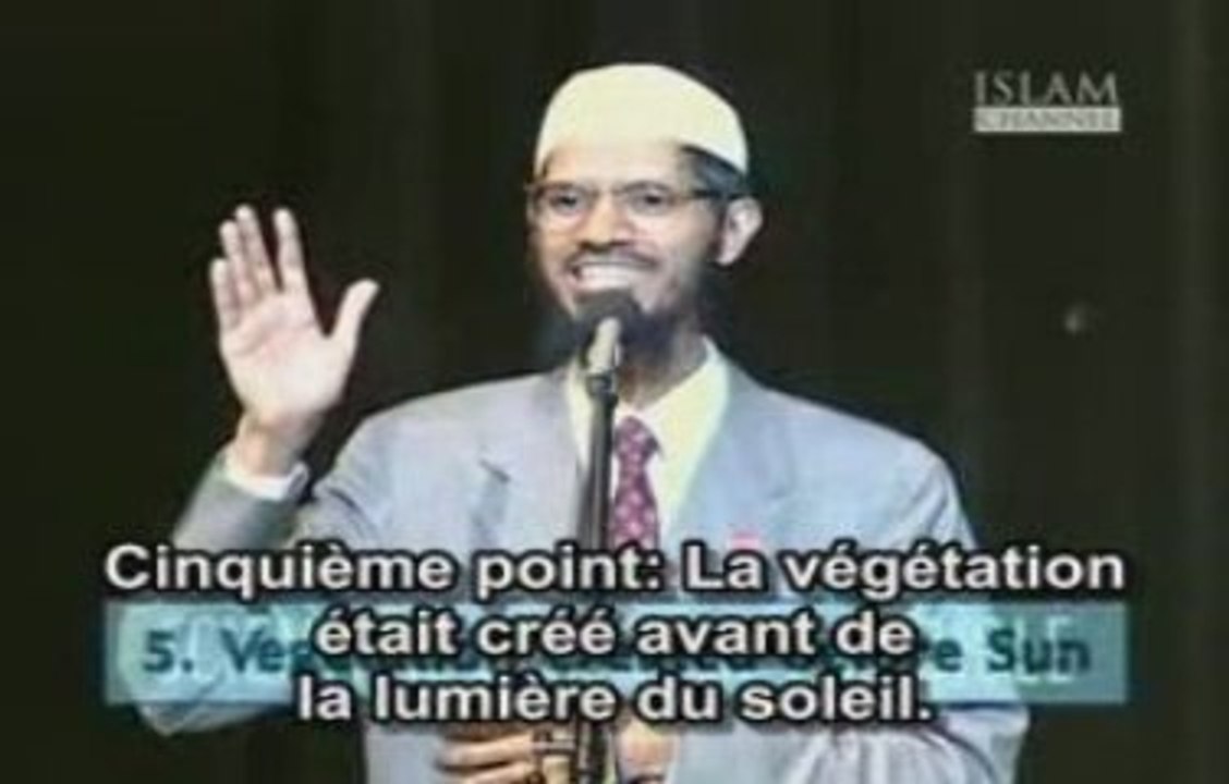 Zakir Naik--22 erreur dans la bible en 2.5 minutes
