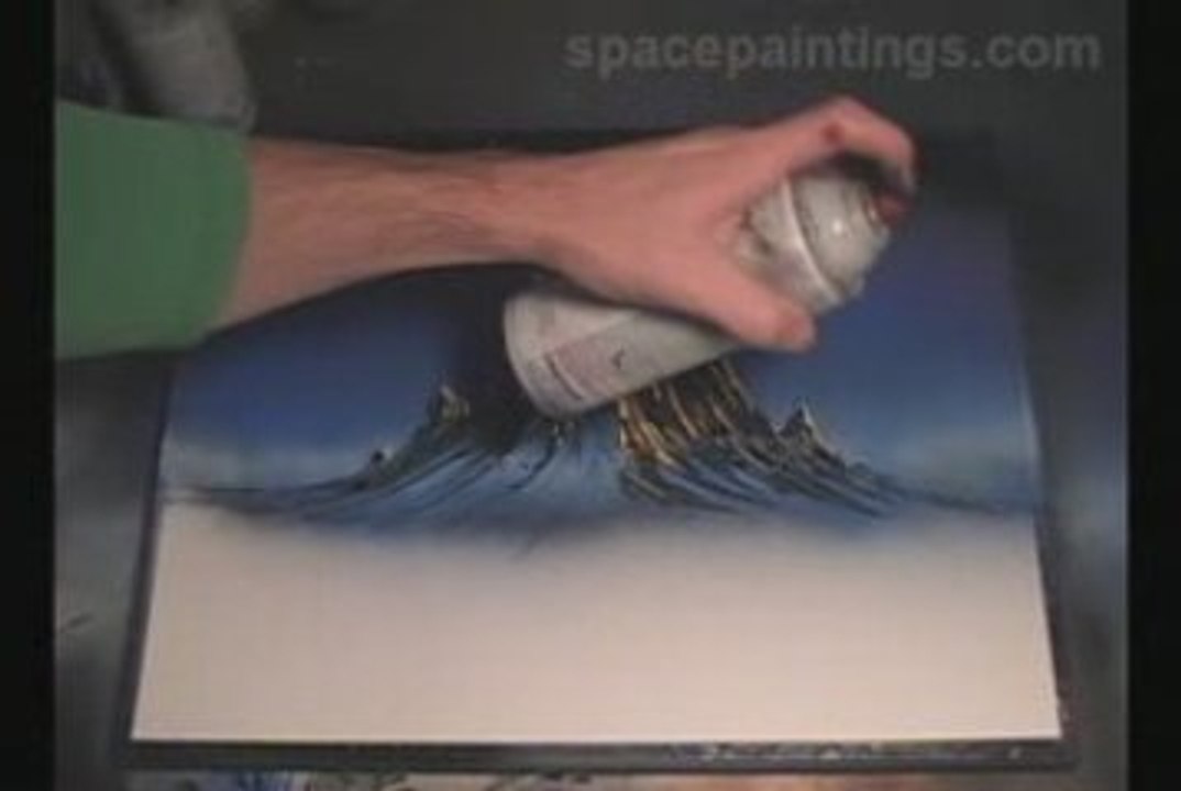 Advanced level nature spacepainting