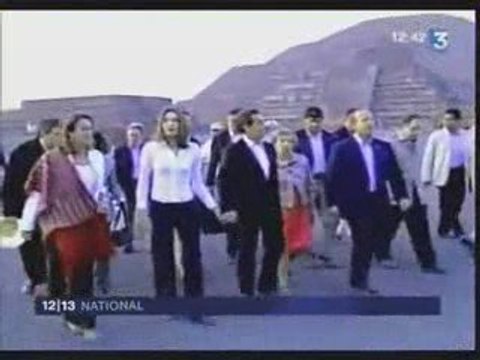 sarkozy mexique Vacances Carla et Sarko au Mexique