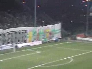 ASSE "Kop Sud" contre le Weder