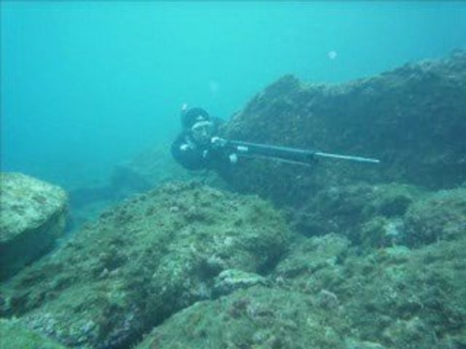 Freediving of levant island