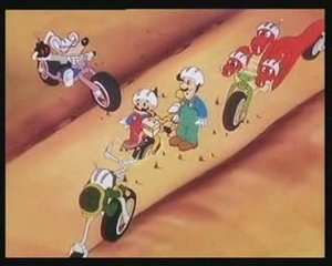 Super Mario Bros Super Show: La course des BMX