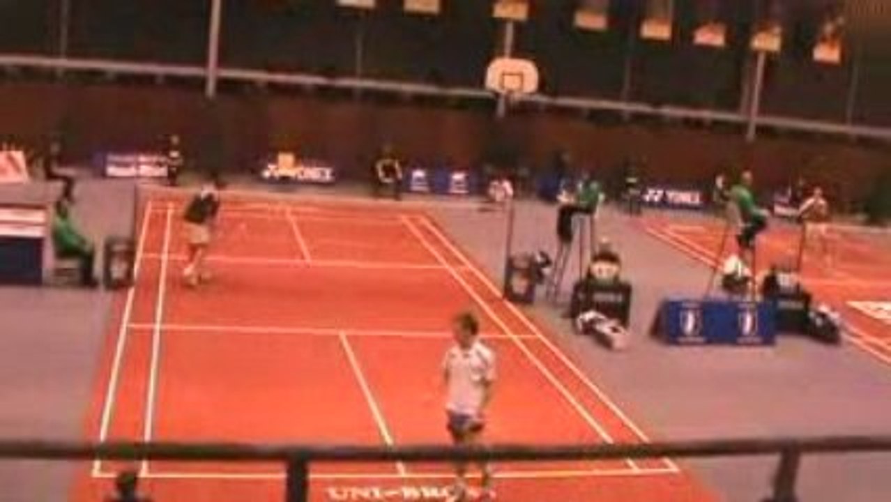 Masters Strasbourg 2008 - Simple hommes 1/4 de finale n°1