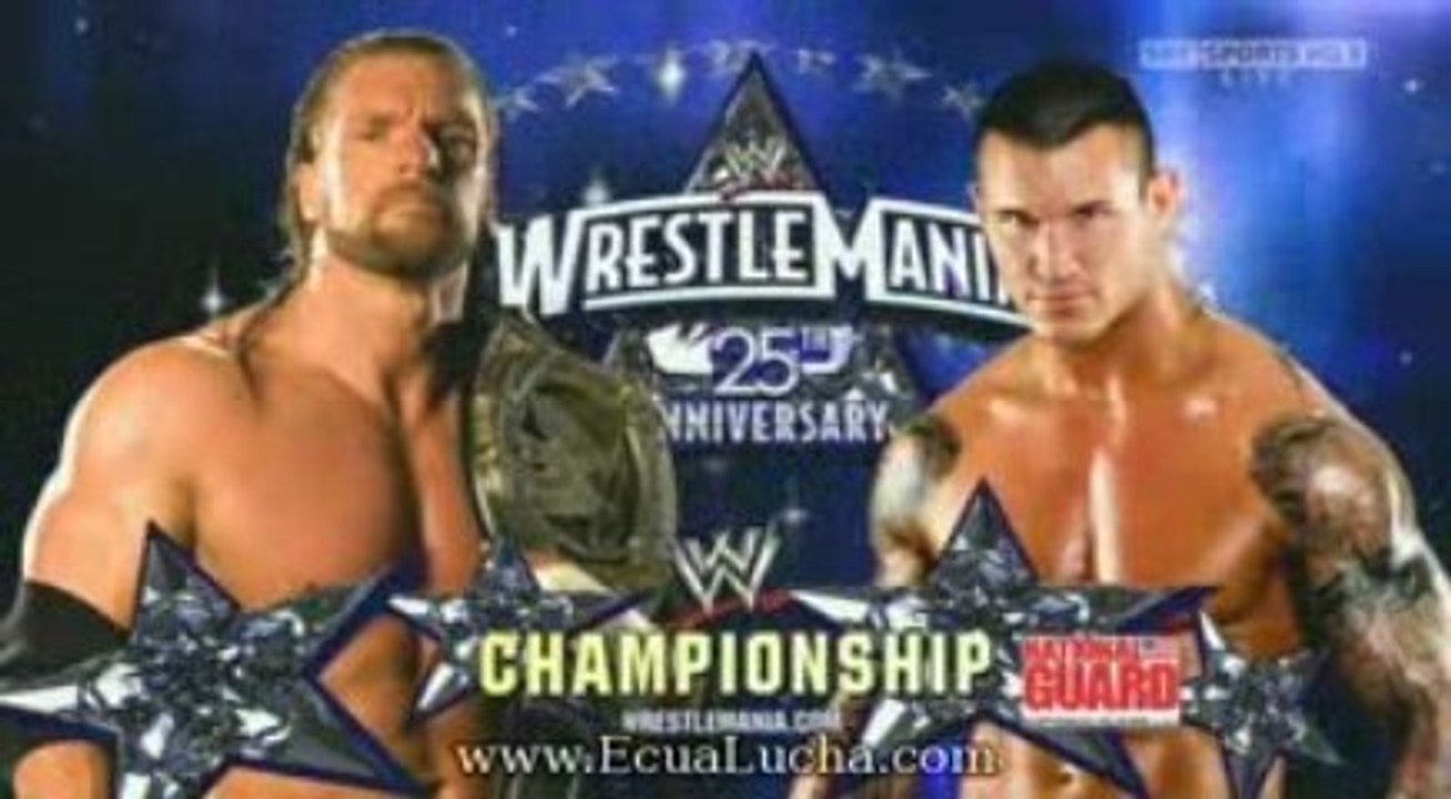 Cartelera Wrestlemania 25