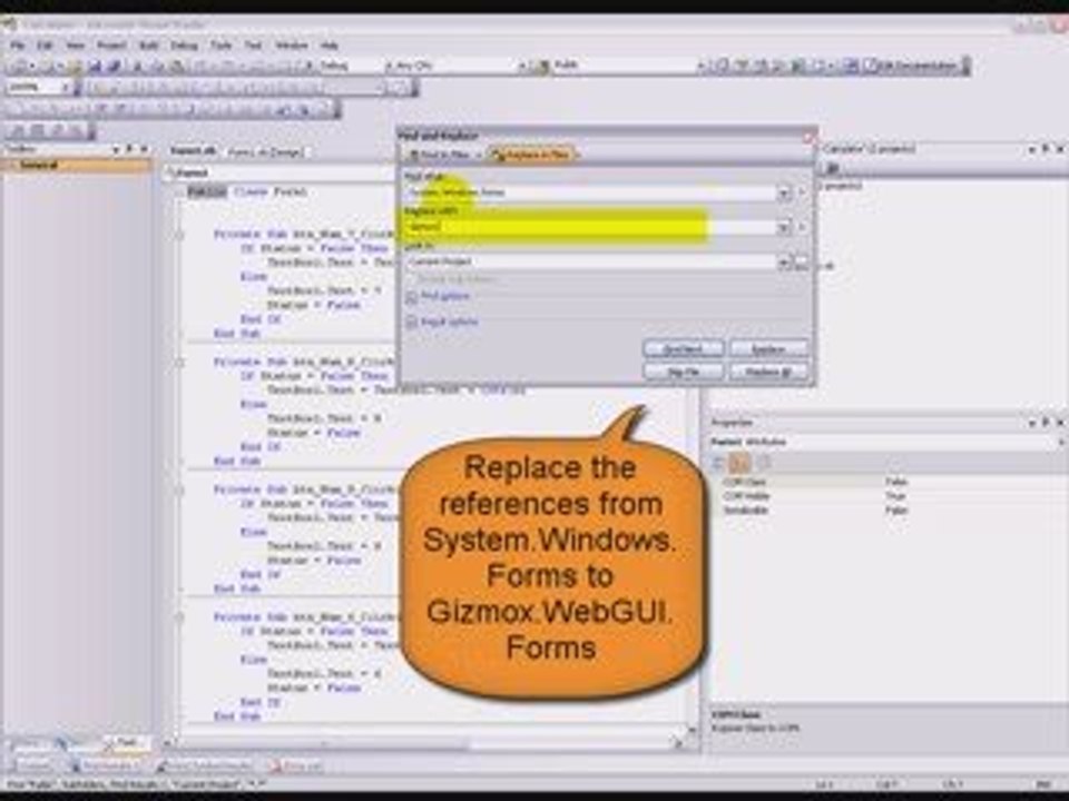 Migration of desktop applications to the web