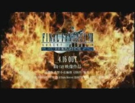 Final Fantasy VII Advent Children publicité