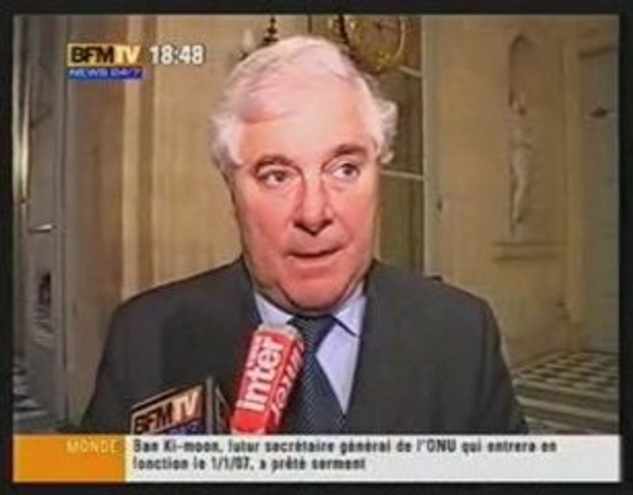 14 décembre 2006 08H45 BFM