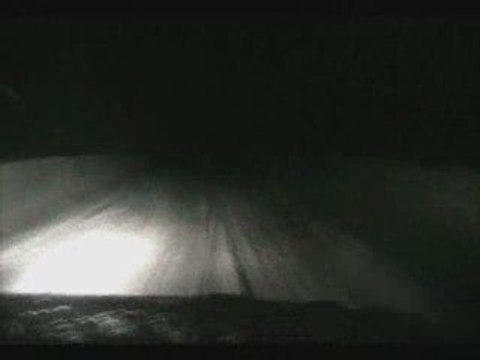 special au cretes avec sortie de route dans les mur de neige