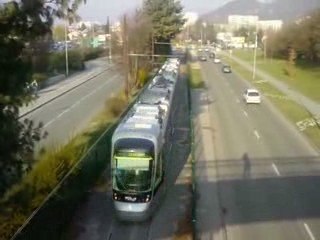 Citadis 402 n°6038 sur la Voie d'Essais du dépôt d'Eybens