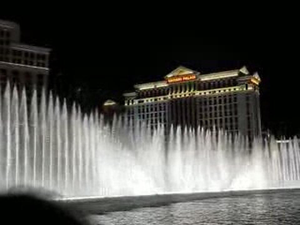 jets d'eau à Las Vegas