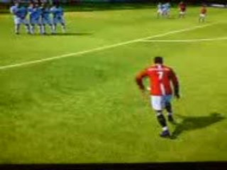 Coup franc ronaldo fifa09