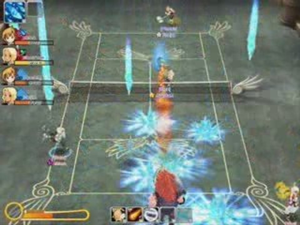 Fantasy Tennis Battle Match 2vs2