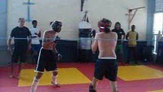 1er combat MMA d'Edwin 