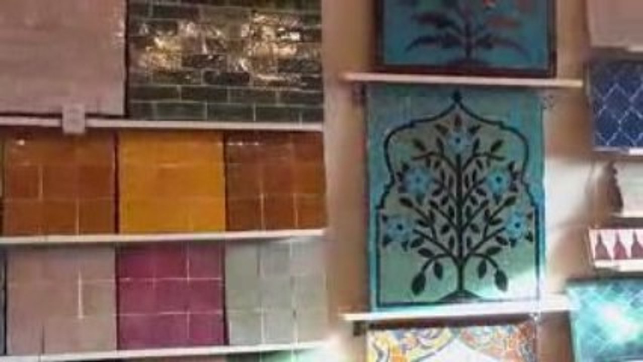 Moroccan tile - Moorish tiles - Zillij Tile - Zellige Tile