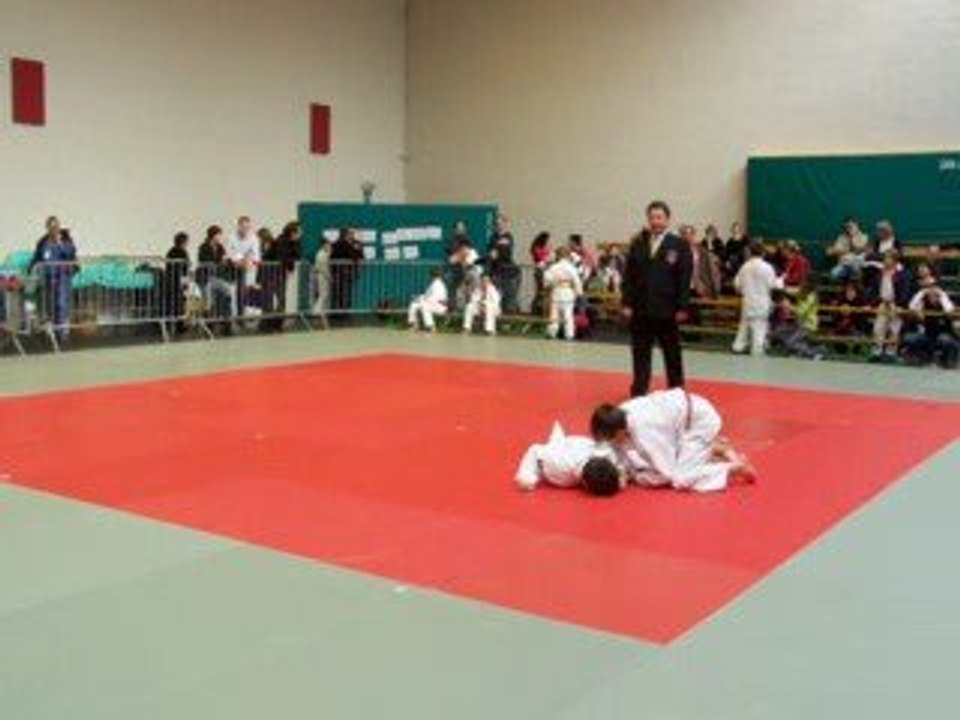 3ème combat de judo axel soignies le 15 mars 2009