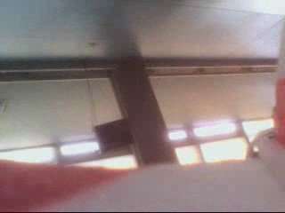 La salle des 8 colonnes du musée de l'Air et de l'Espace