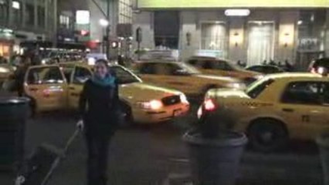 Premiers pas à  New York