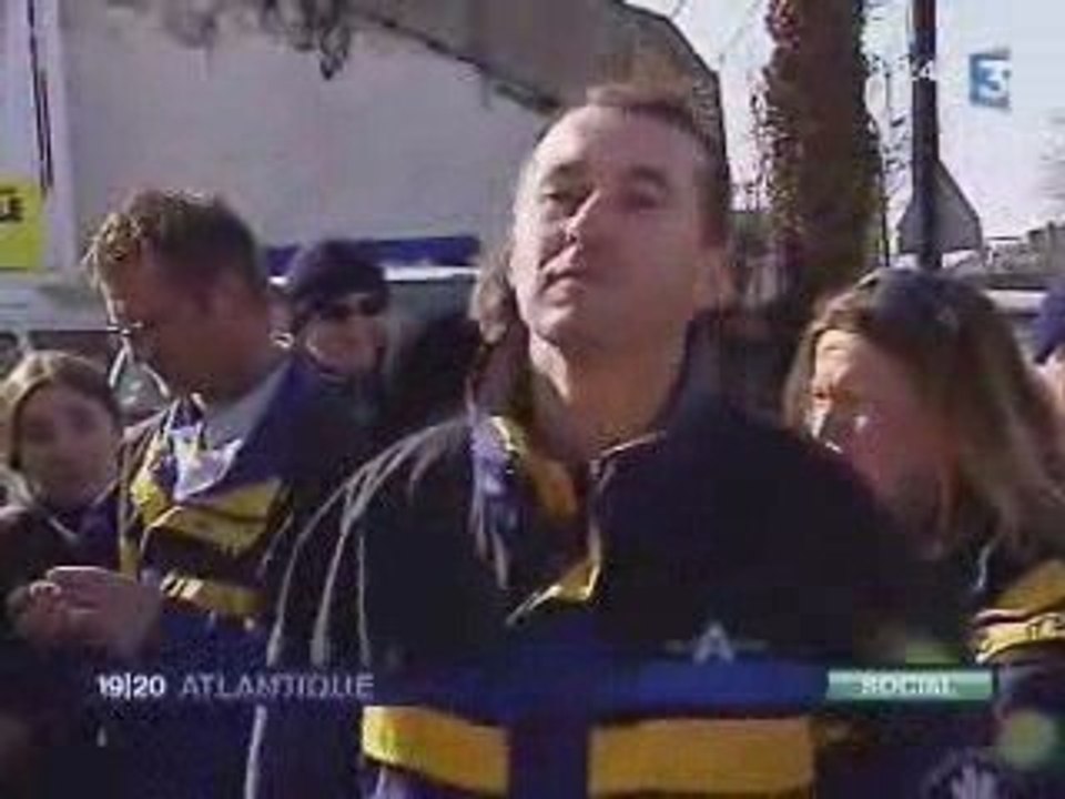 Grève chez Aunis Ambulance La Rochelle 09/03/2009