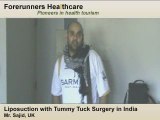 UK resident's liposuction surgery at Mumbai in India