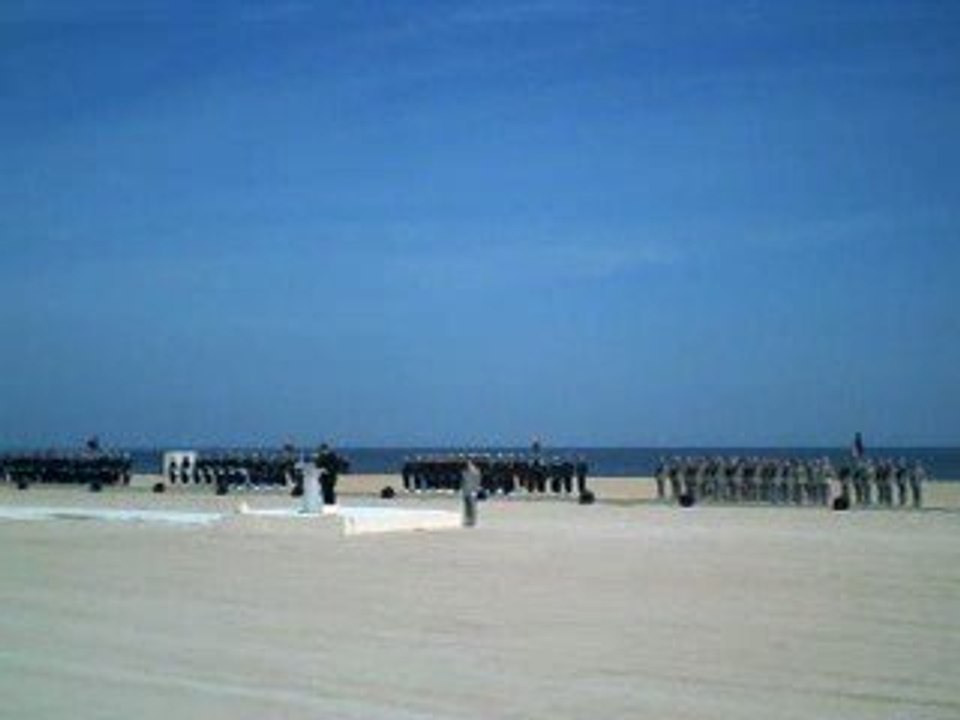 Début discours Sarkozy. Ouistreham. 8 mai 2008.