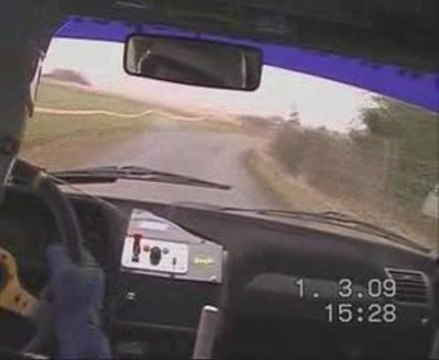 RALLYE DES THERMES CAMERA EMBARQUEE EQUIPAGE Vialla/Paupiere