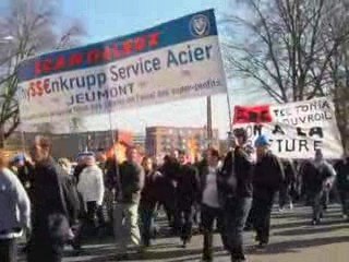 Maubeuge : manifestation du 19 mars 2009