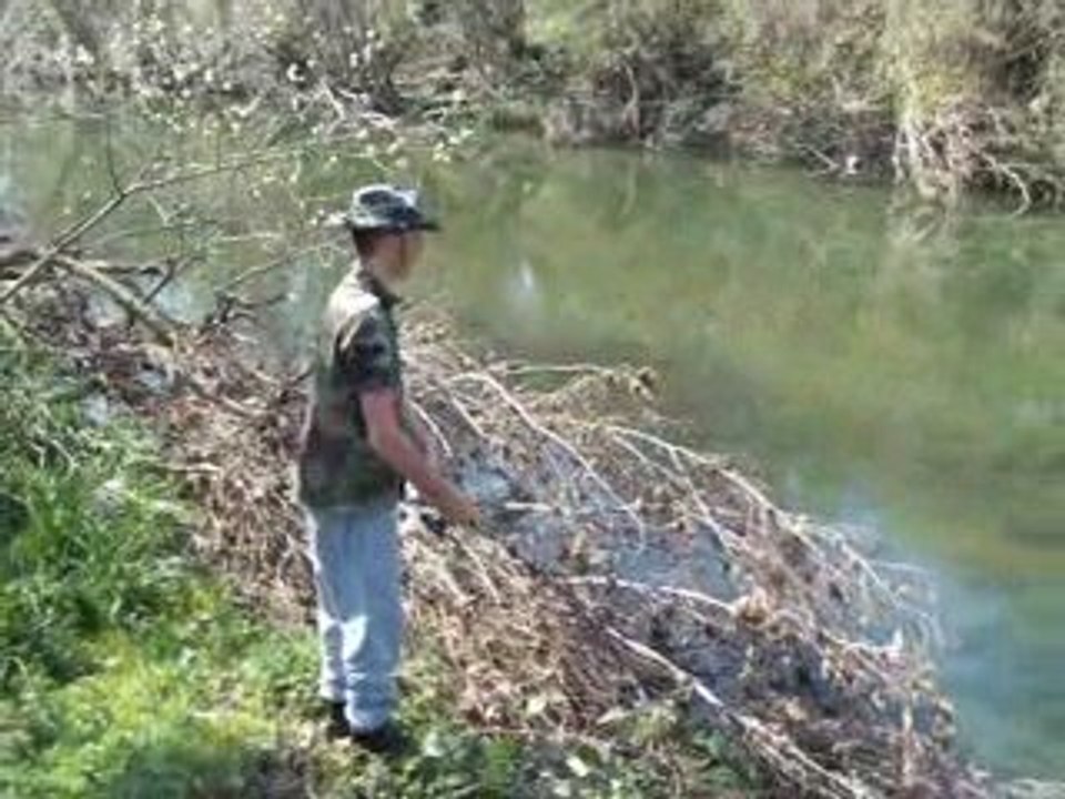 Djo en action de pêche