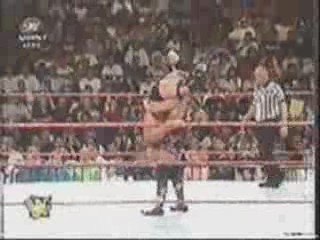 WGW - Owen Hart gives Steve Austin a stinger.