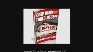 Home Foreclosures, Pre-Foreclosures, Bank Foreclosures