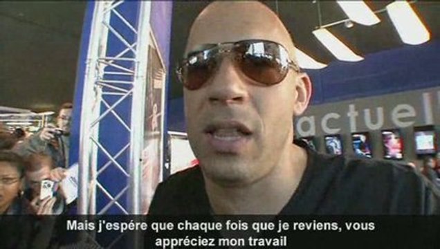 Vin Diesel, l'équipe de Fast and Furious à Kinepolis Lomme