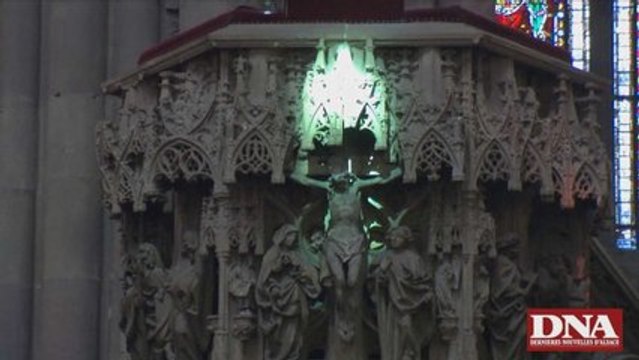 La rayon vert de la cathédrale de Strasbourg