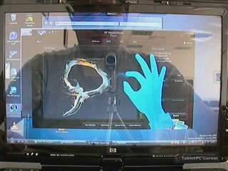 Environnement technique du HP TouchSmart tx2