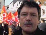 Saint-Amand : Manifestation de la CGT-Transvilles