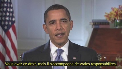 Obama s'adresse directement au régime iranien (VOSTF)
